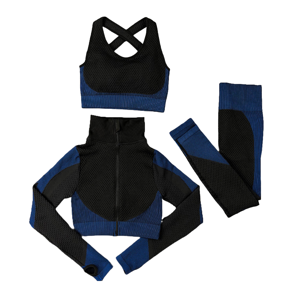 3Pcs Seamless Yoga Set